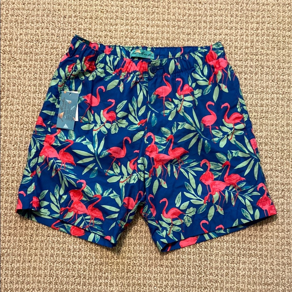 Men’s Flamingo Swim Shorts